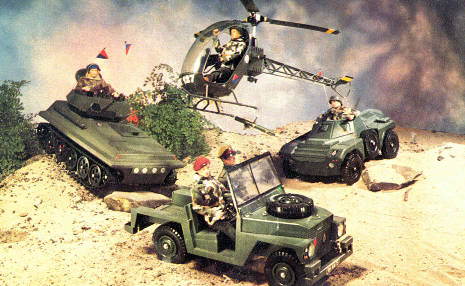 Action Man Armoured Car 1974 Manaul Page