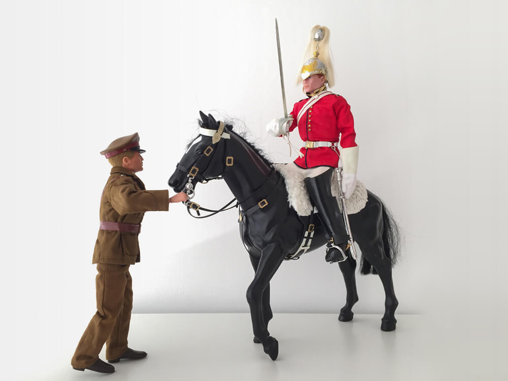 Action Man Horse Life Guard Officer