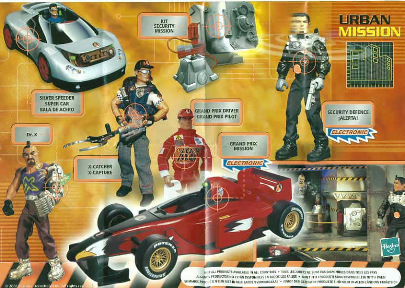 action man 2000 toys