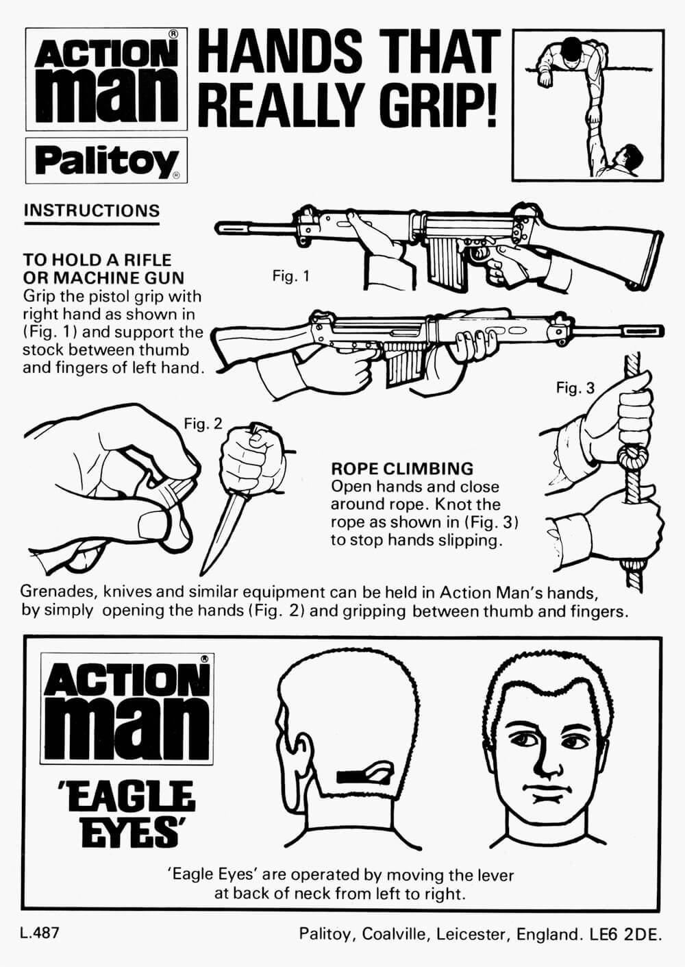 Action Man Leaflet L487