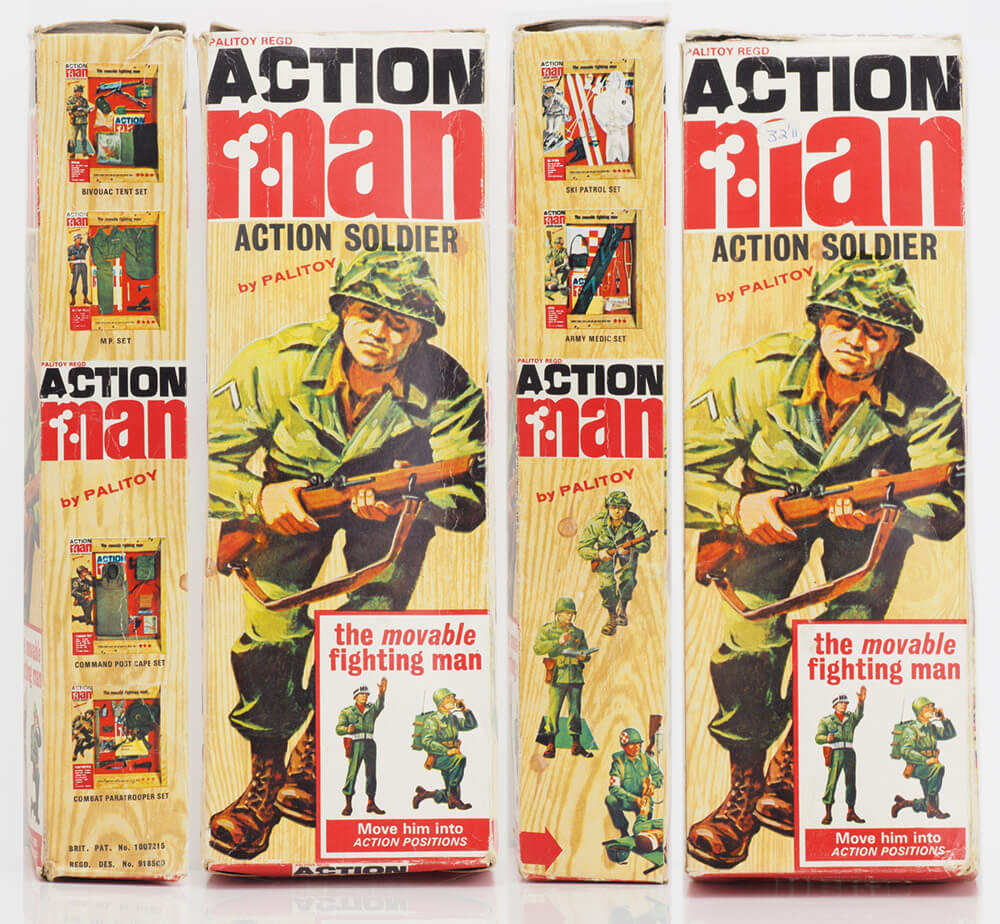 Action Man Action Soldier Box original