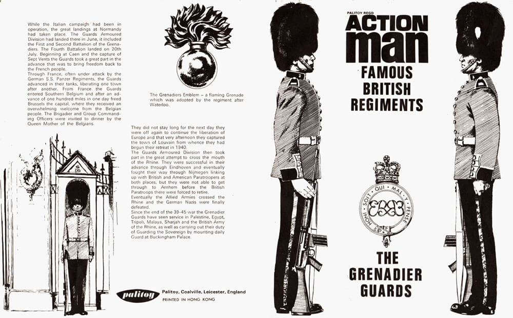 action man grenadier guard