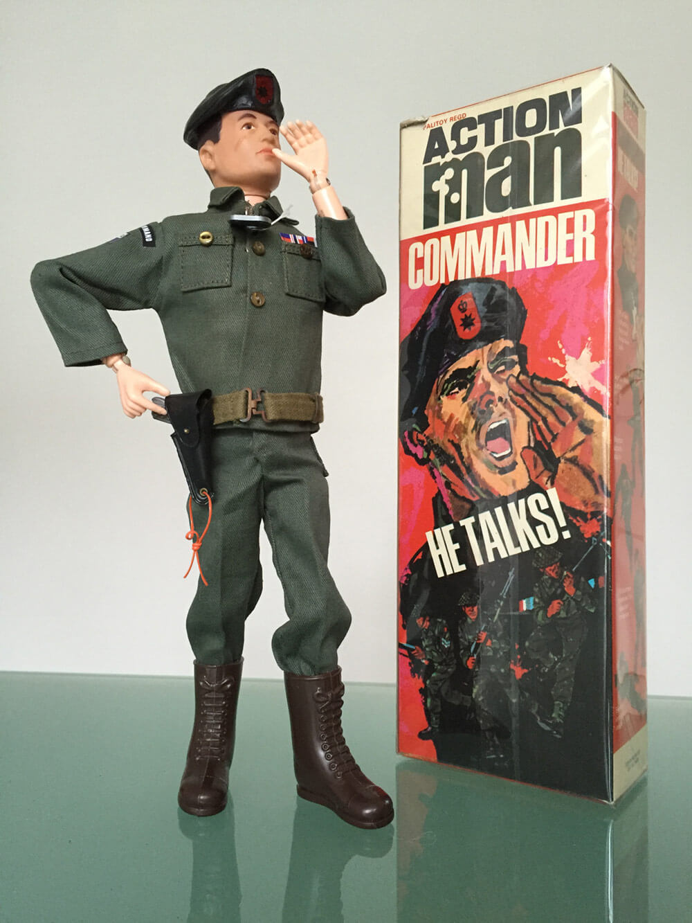 action man talking commander