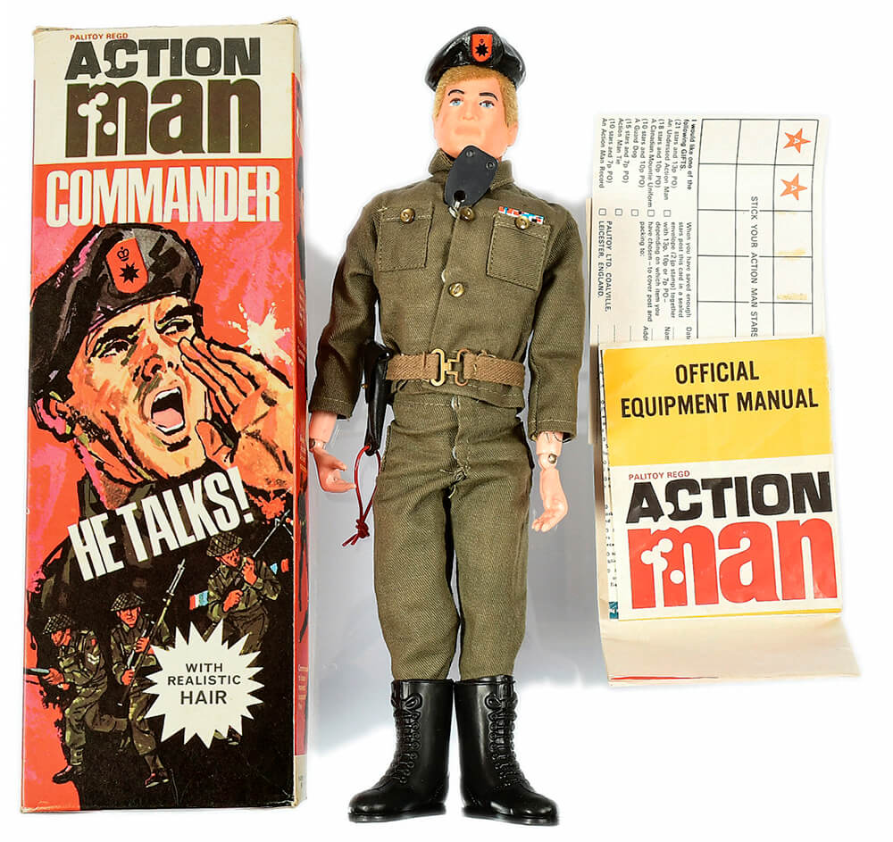 action man talking commander