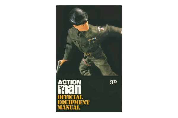 VINTAGE ACTION MAN 40th OFFICIAL EQUIPMENT MANUAL POSTER GREEN 
