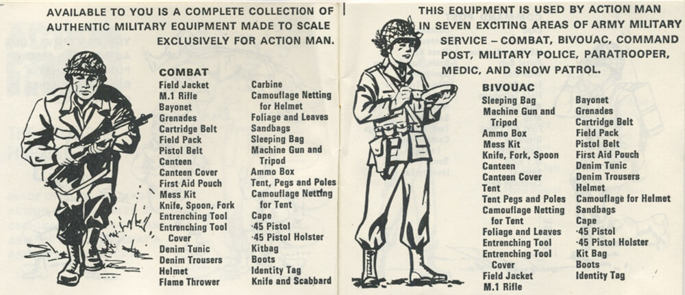 Action Man Army Manual 1966