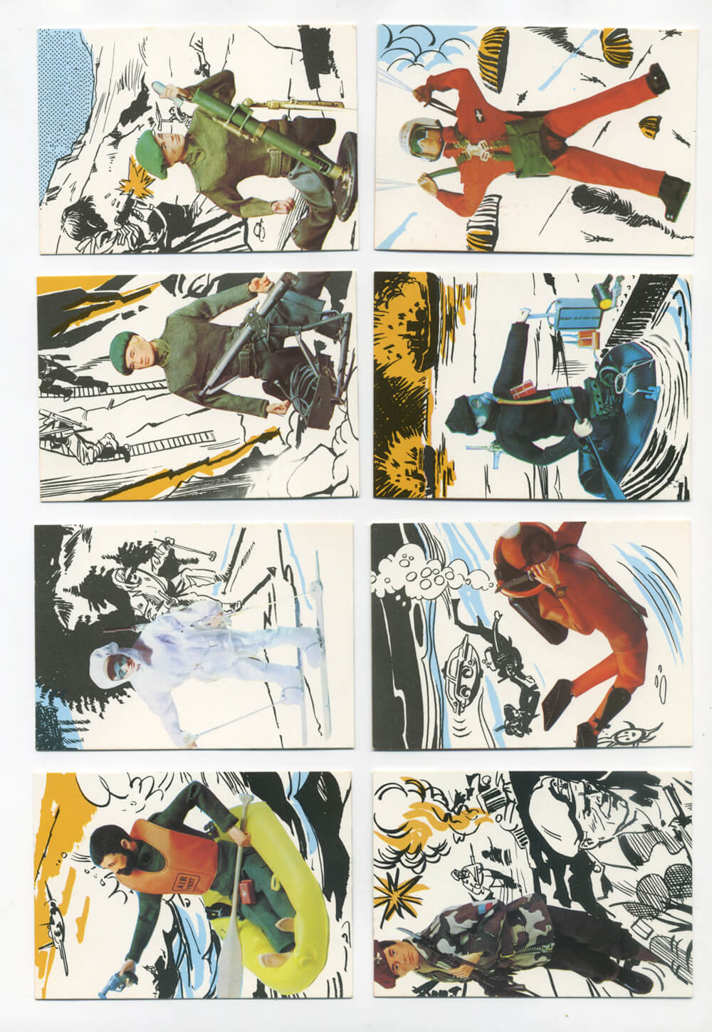 Action Man Game Cards