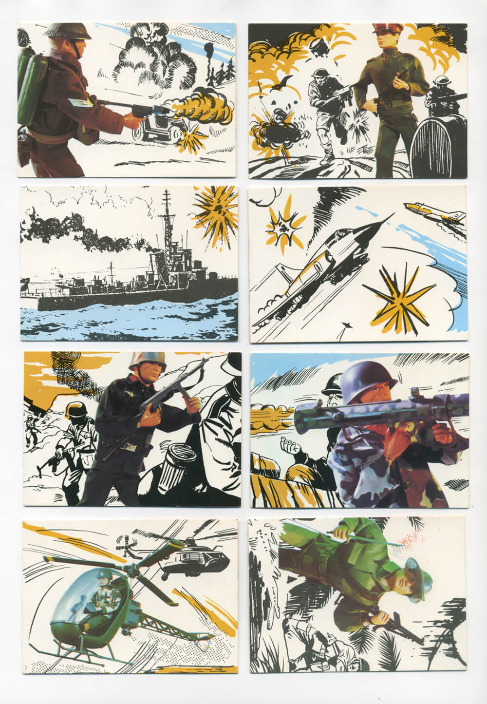 Action Man Game Cards
