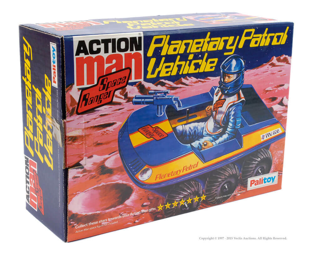 Action Man Space Ranger vehicle
