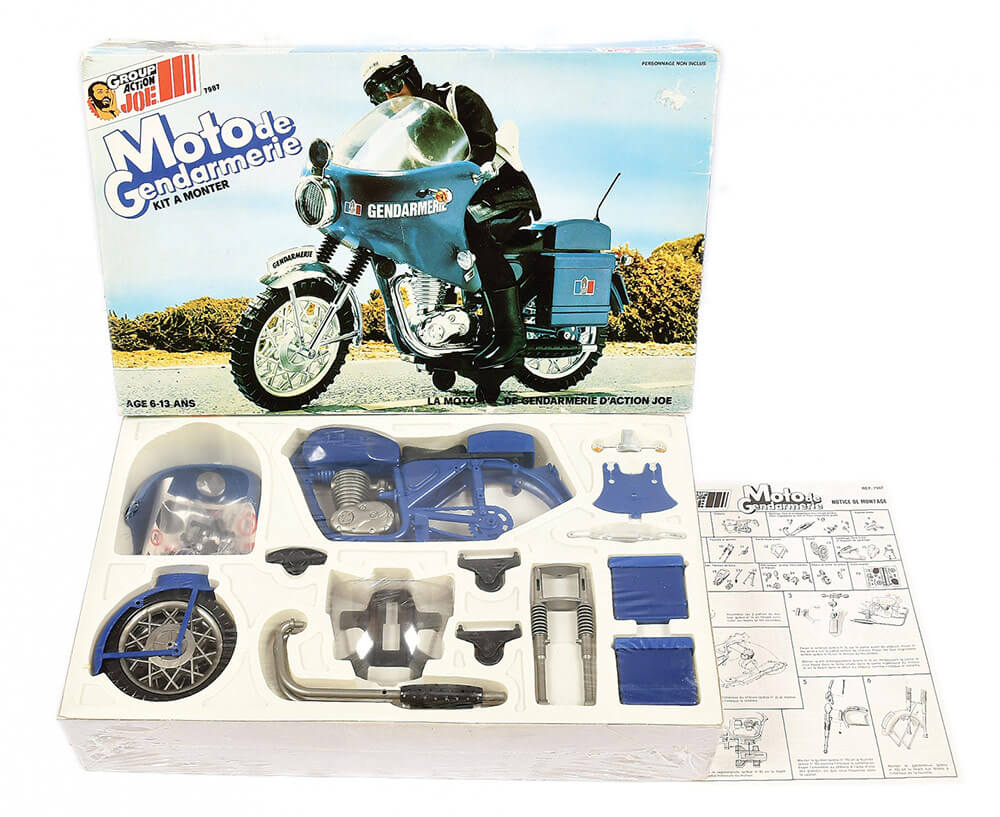 Action Joe Police Motorbike