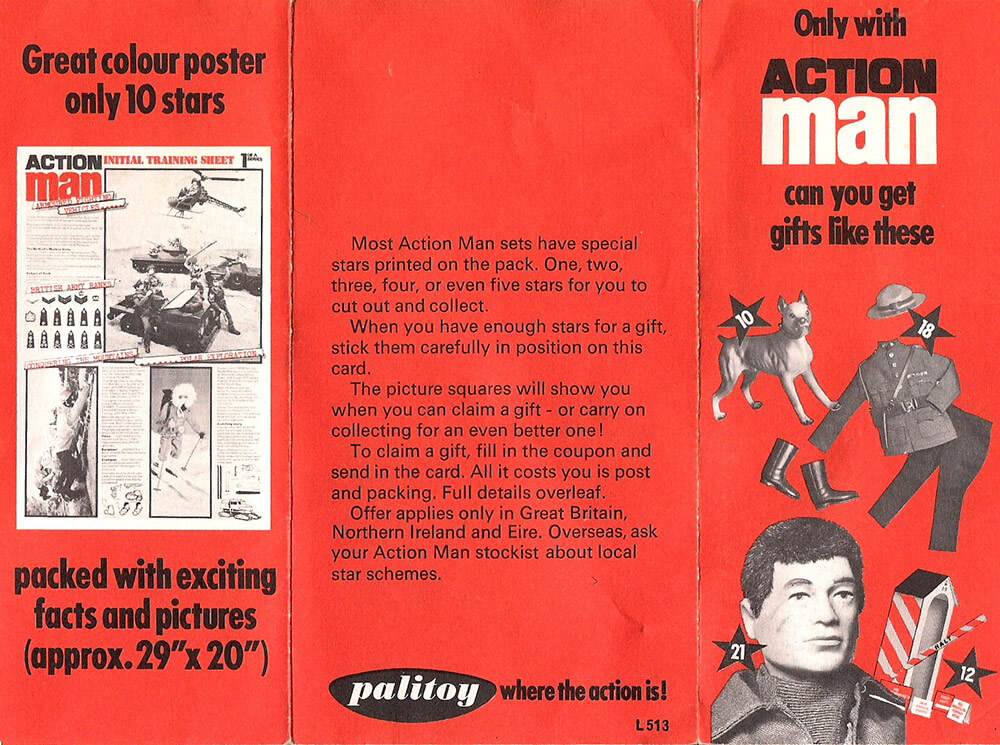 Action Man Star Card L513