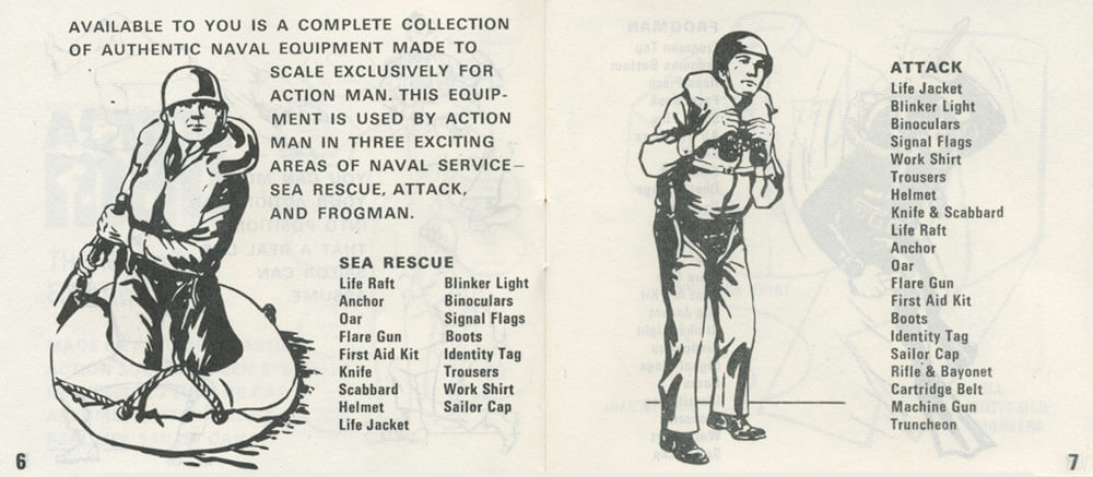 Action Man Navy Training Manual
