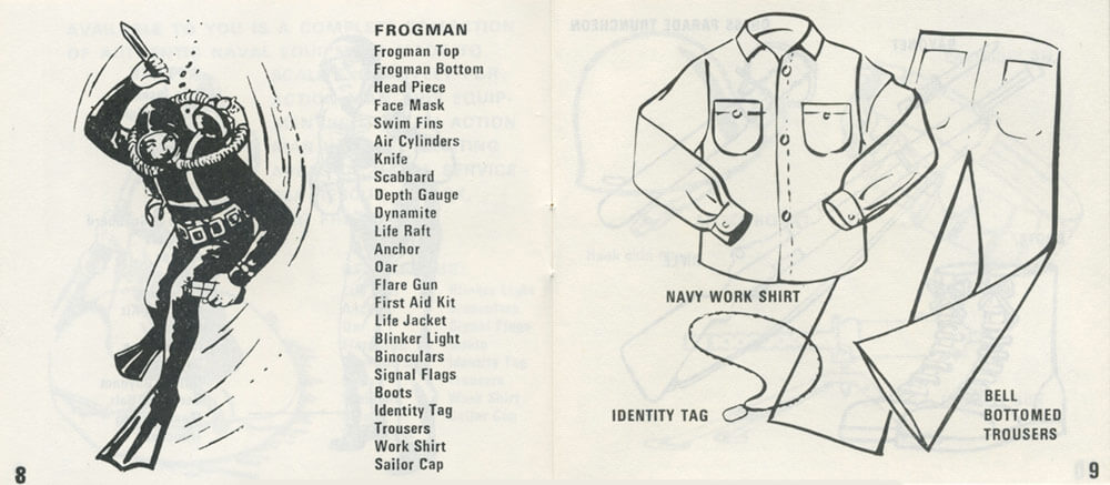 Action Man Navy Training Manual