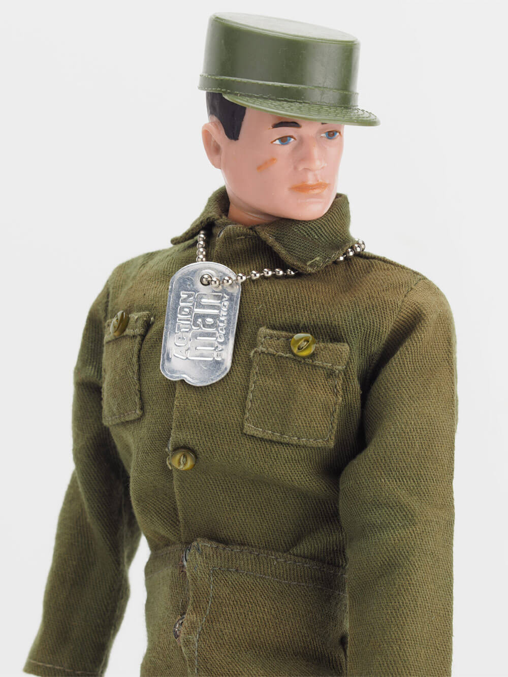 Action Man metal dog-tag and ridgeway