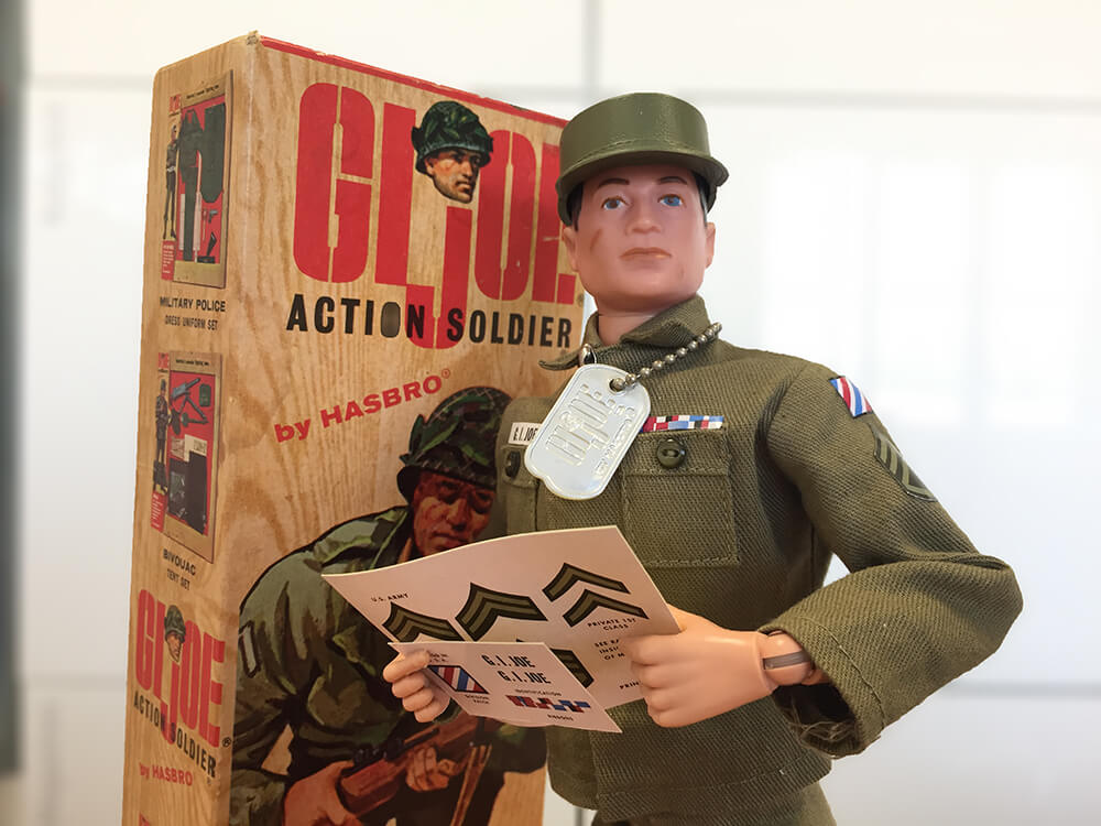 GI Joe Rank Stickers