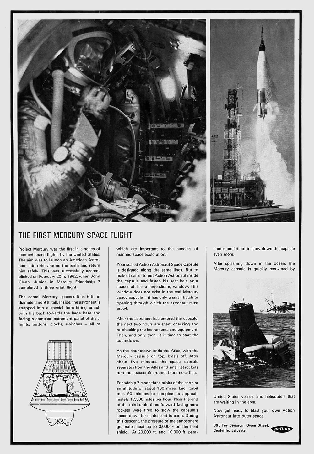 Action Man Astronaut Box