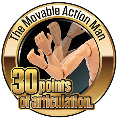 Action Man Soldier fully articulated Action Man 30 points of articulation