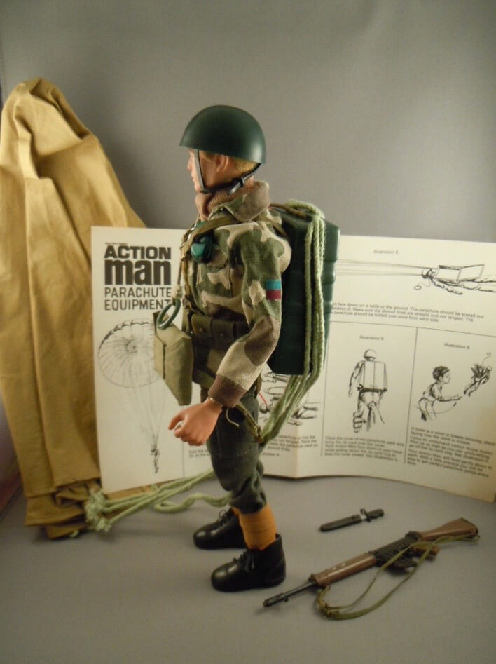Action Man Parachute Equipment