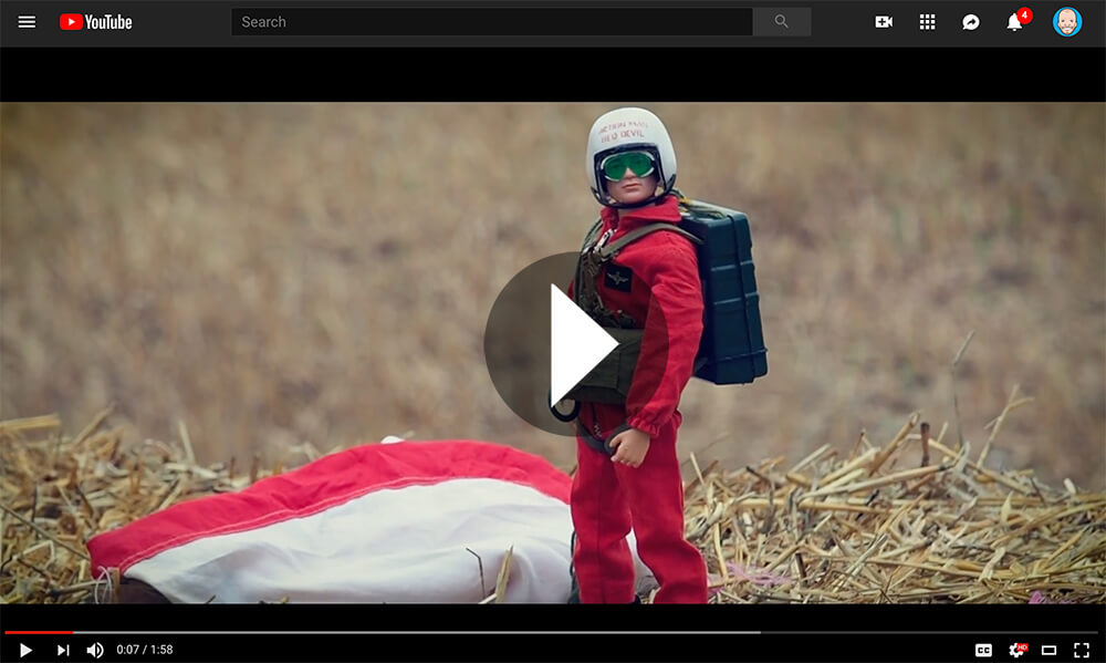 Action Man Red Devil Film YouTube