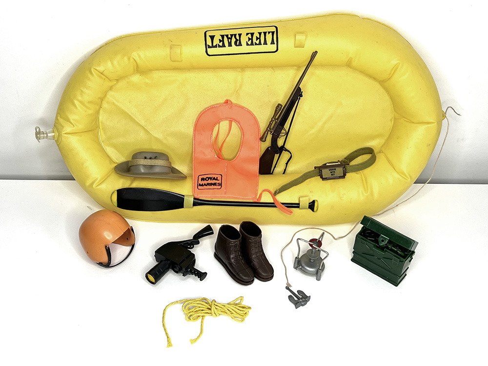 Action Man Royal Marine Exploration Team Life Raft