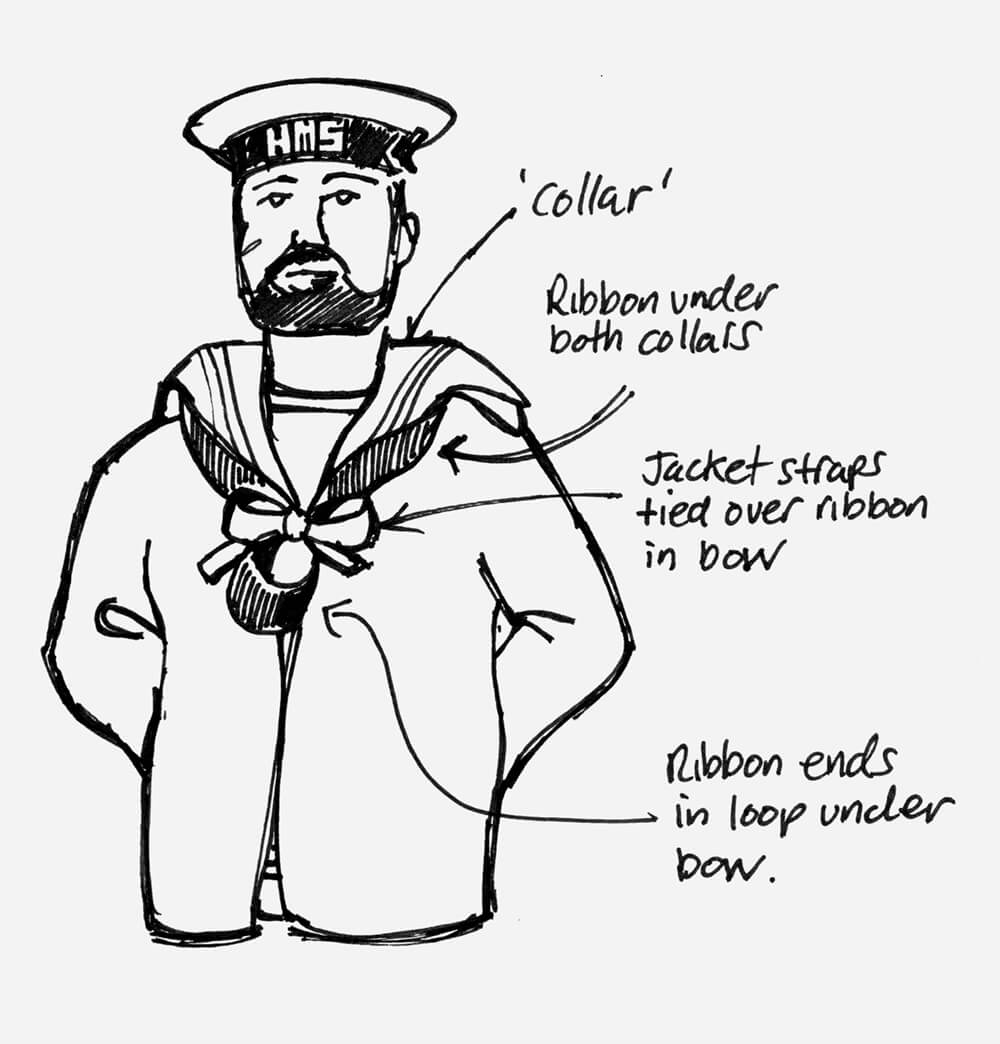 Action Man Sailor Ribbons