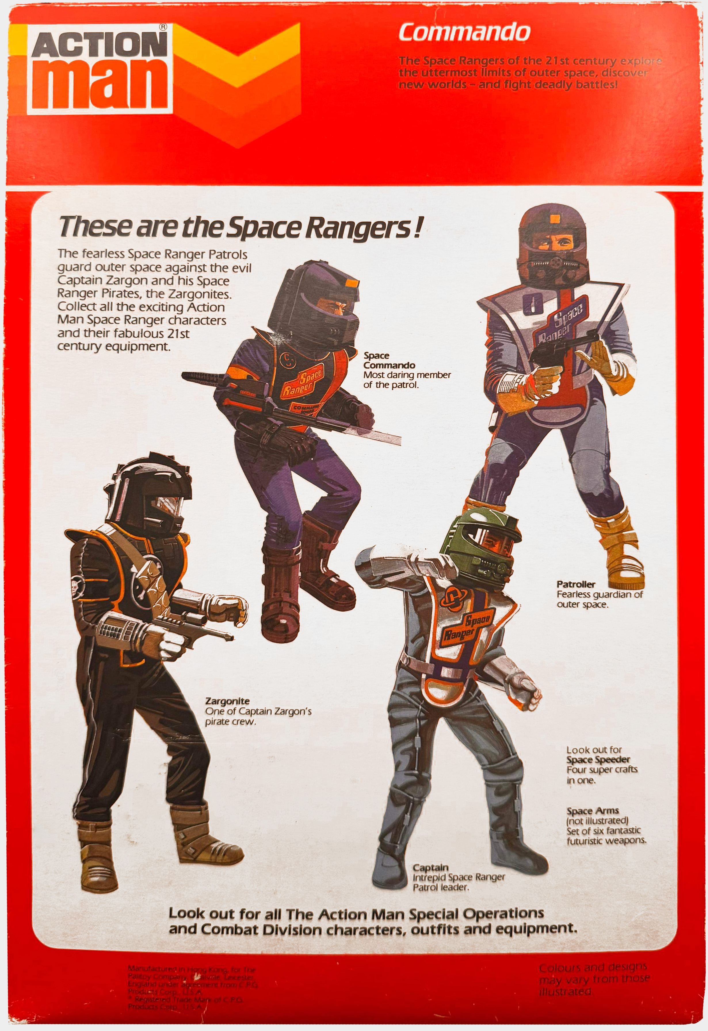 Patrouilleur Action Man Zargonite Outfit