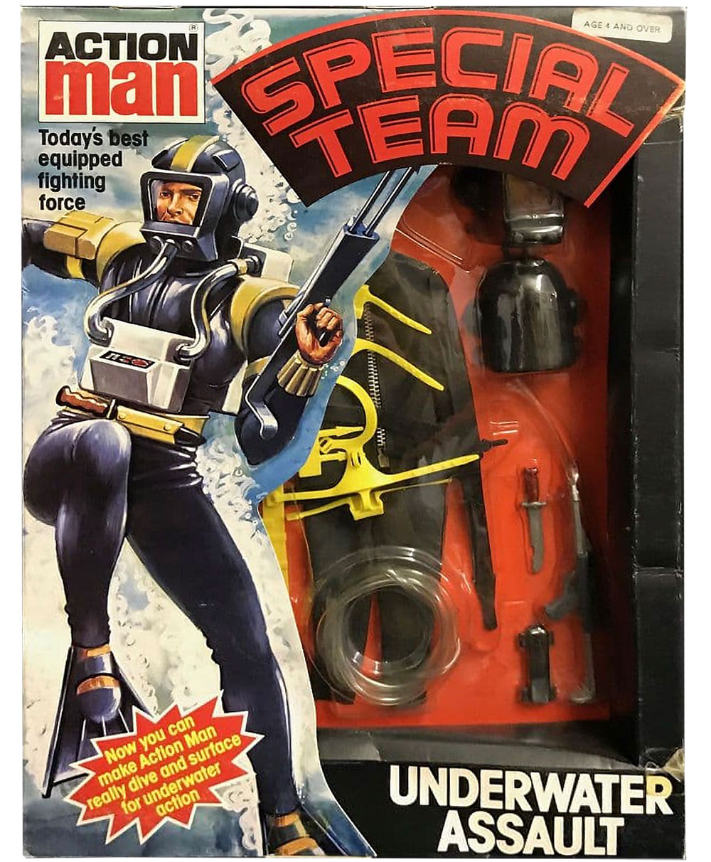 Action Man Underwater Assault Box