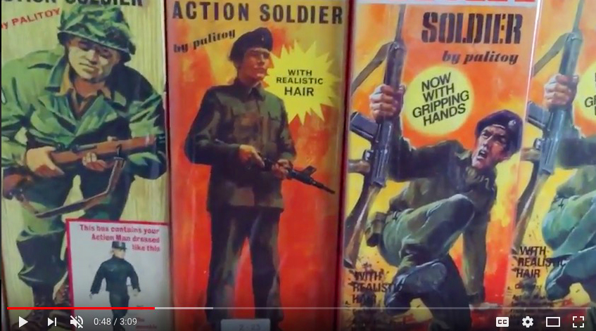Action Man Soldiers video Action Man Boxes Film