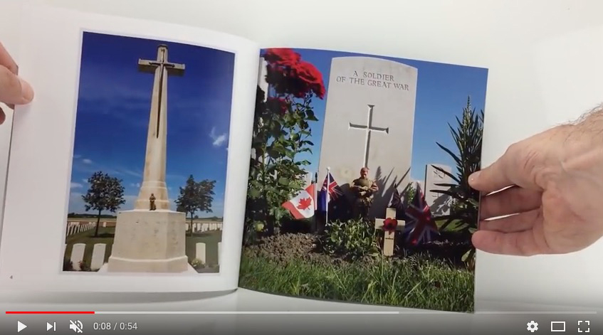 Action Man in Ypres Action Man WW1 Battlefields video