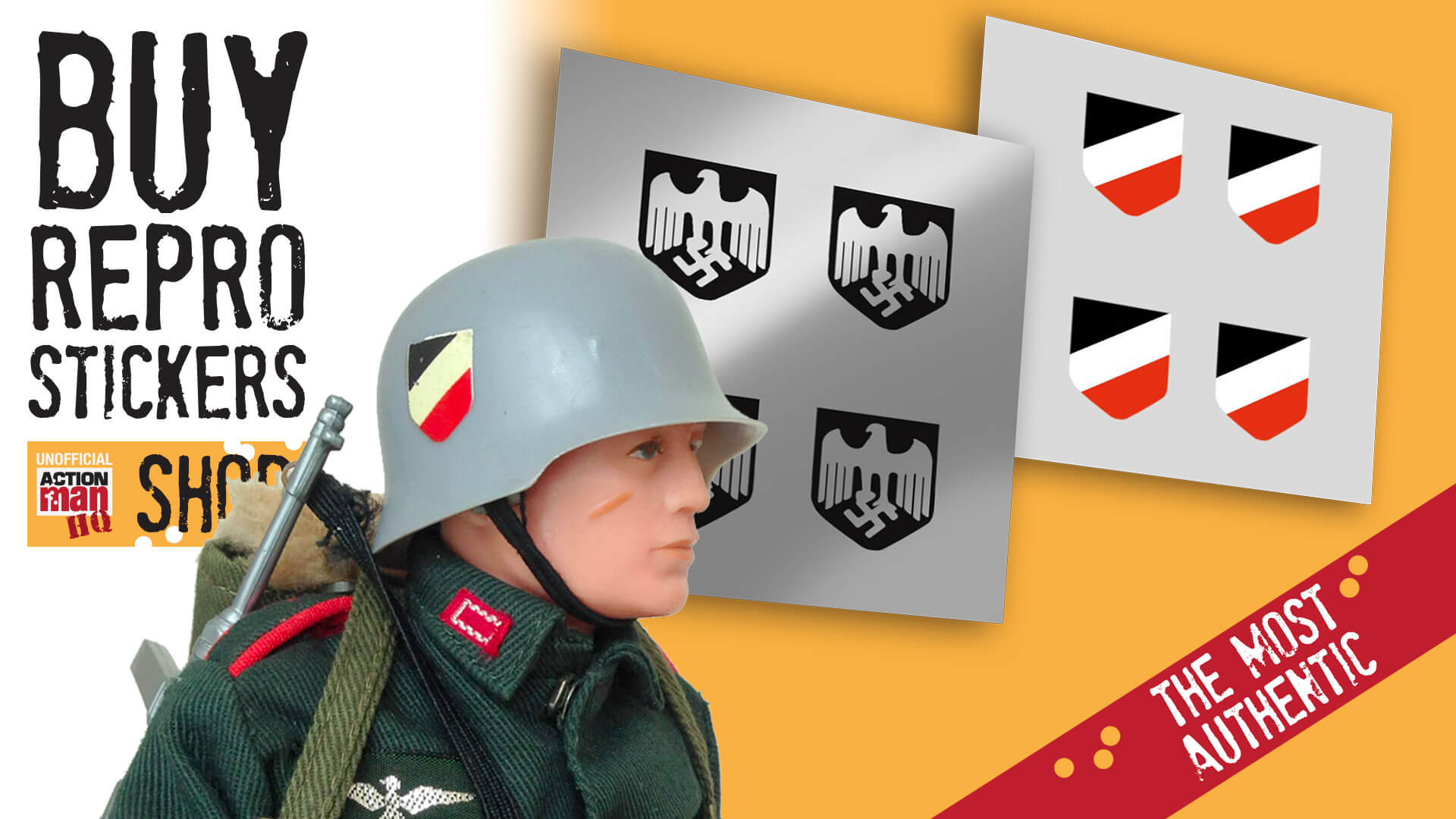 German Helmet Stickers