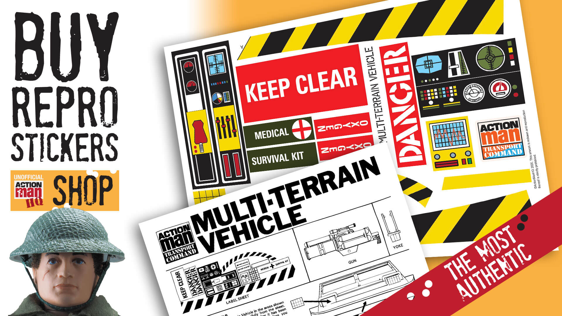 Multi Terrain Vehicle Action Man